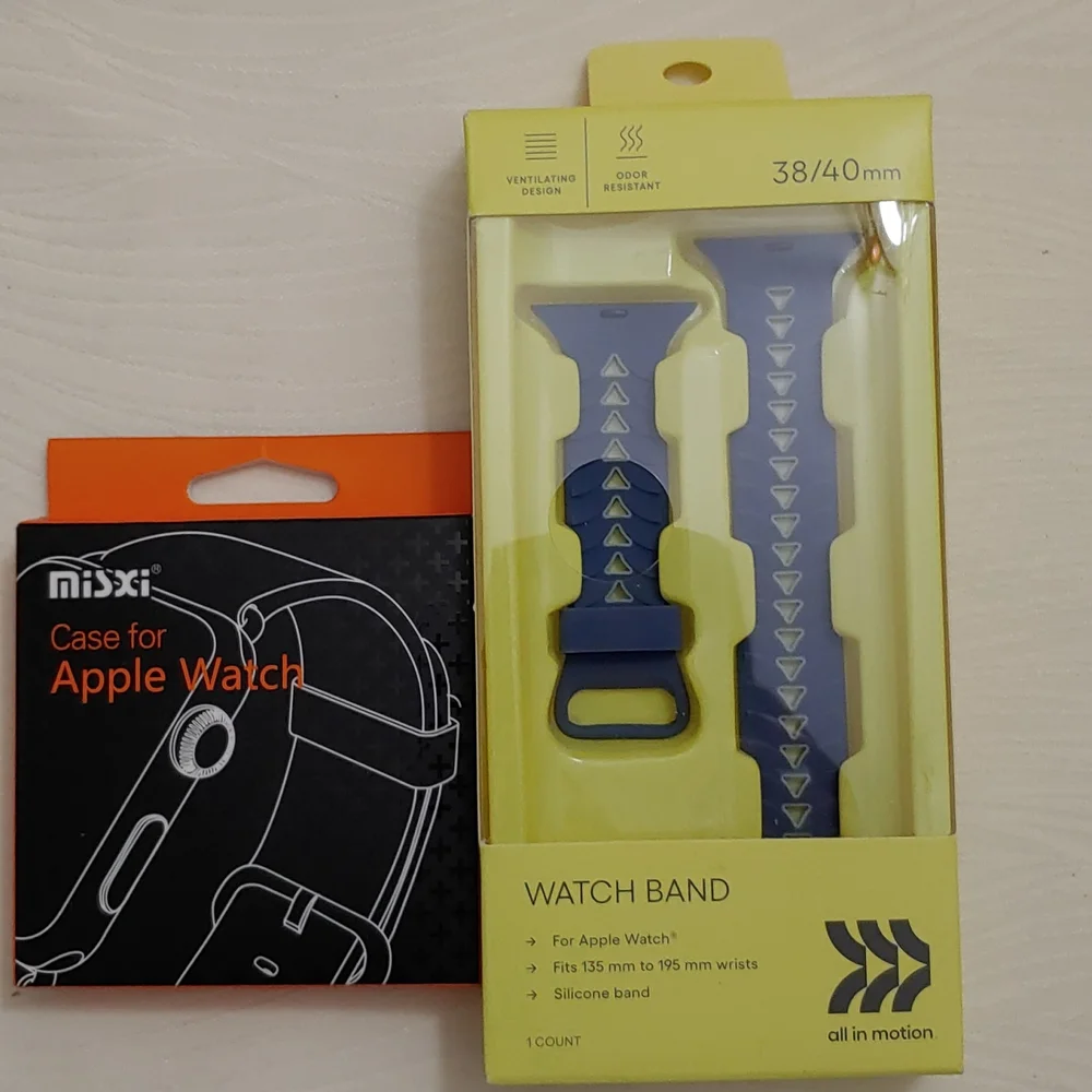 Apple Watch Band and 2 Pack Case For Apple Watch